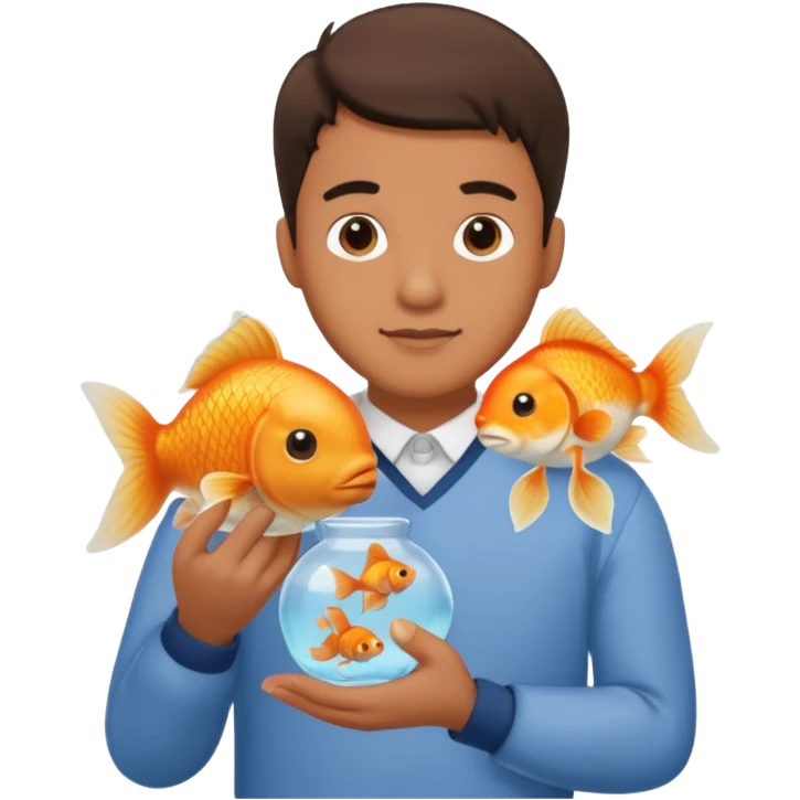 👨🏻🧸🐟 emoji