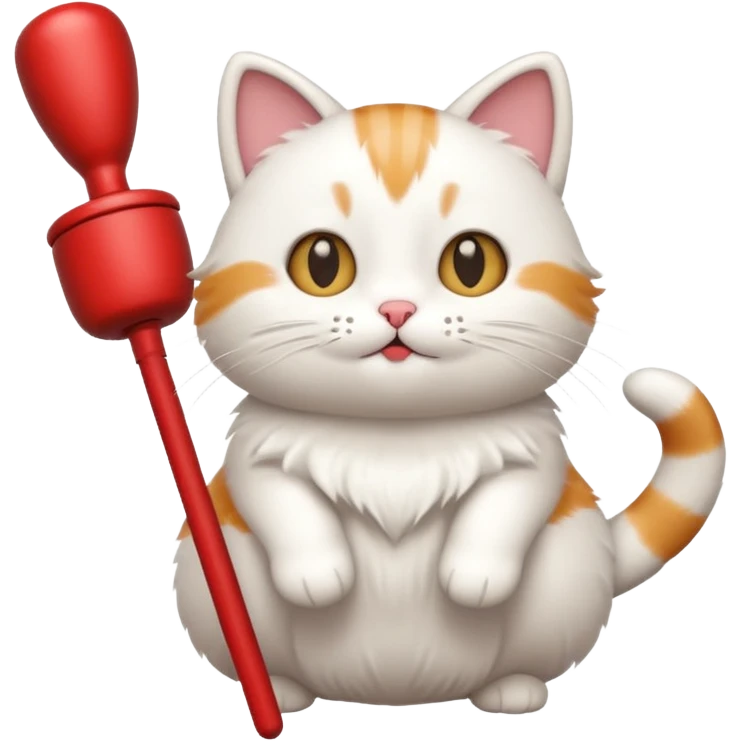 кот с вантузом танцует emoji