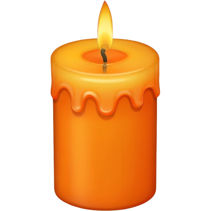 fall candle emoji