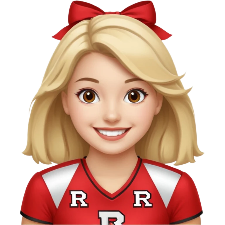 Rutgers Cheerleader emoji