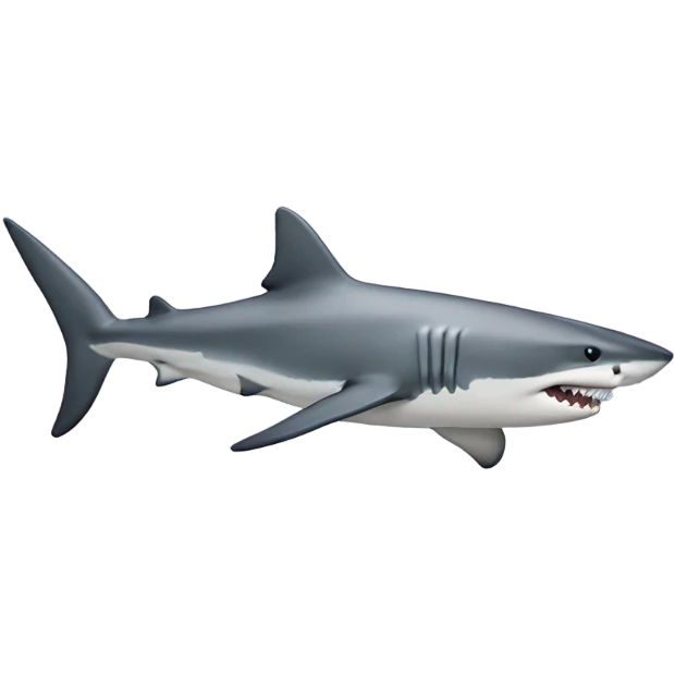 Shark with￼ legs emoji