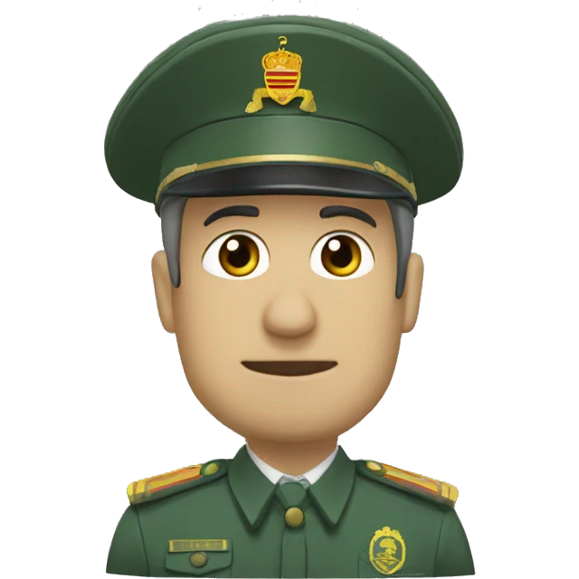 Tricornio guardia civil  emoji
