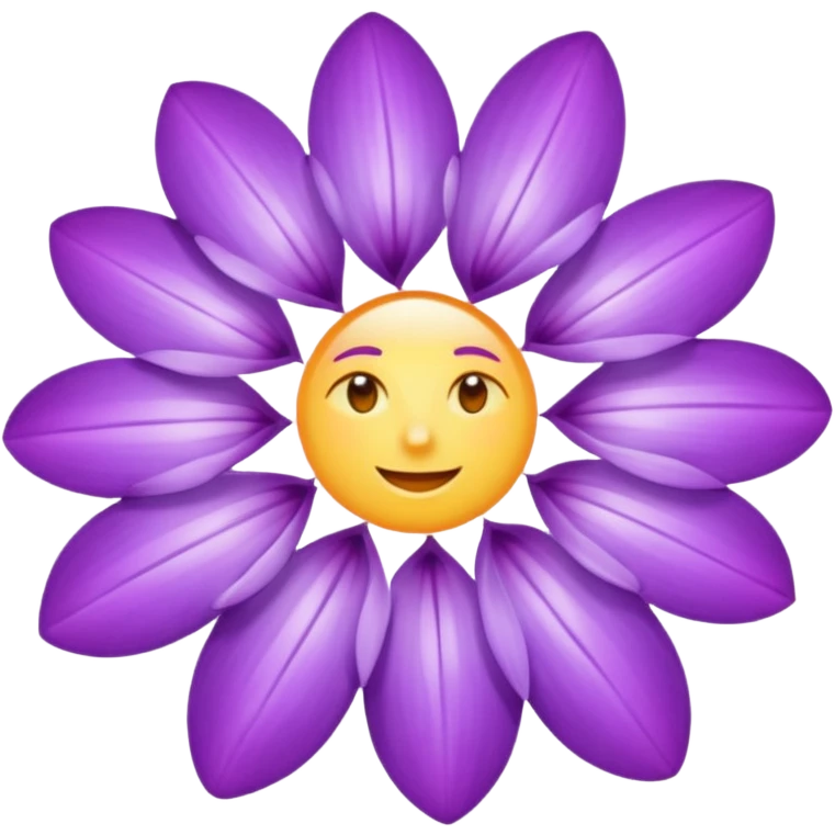 lilac sunshine emoji