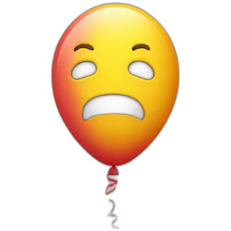 Une ombre qui tacle un ballon emoji