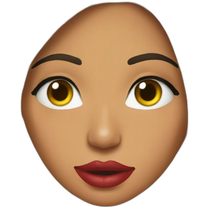 Beyoncé sending a kiss emoji
