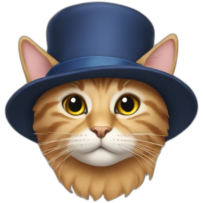 cat in a hat emoji
