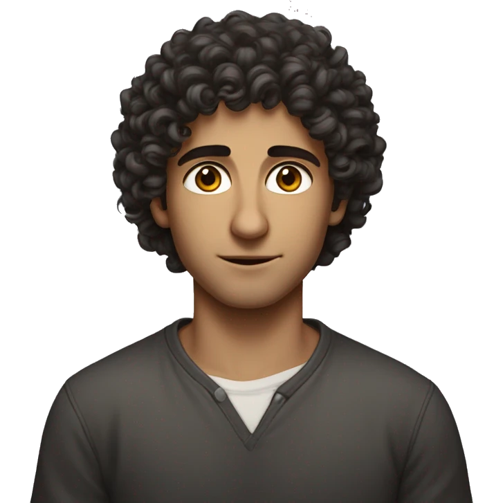 armenian boy w curly hair sharp jawline and david laid build  emoji