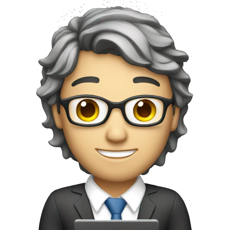 IT staff with computer emoji