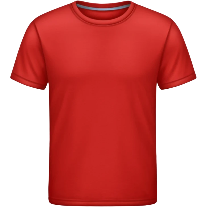 red t-shirt emoji