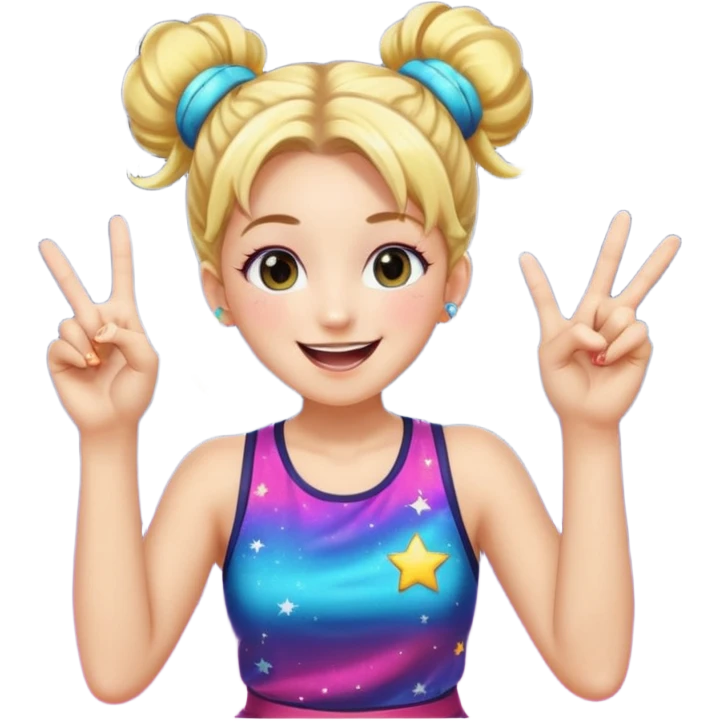 คาแรกเตอร์: สดใส พลังเยอะ ตัวแม่สายเอ็นเตอร์เทน
ลุคอิโมจิ:

ตาเป็นประกายเหมือนดาว

ผมแกละ / มัดสองข้าง

เสื้อสีสด ๆ

ท่าชูสองนิ้ว / กระโดด / หัวเราะตาปิด
ฟีล: pop idol, sunshine girl emoji