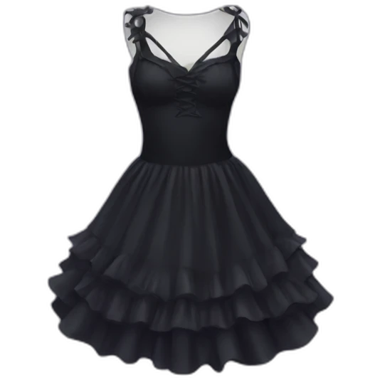 spooky dance dress emoji
