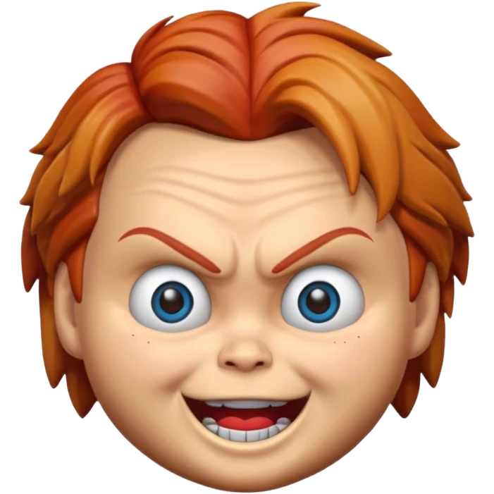Un emojin de chuky emoji