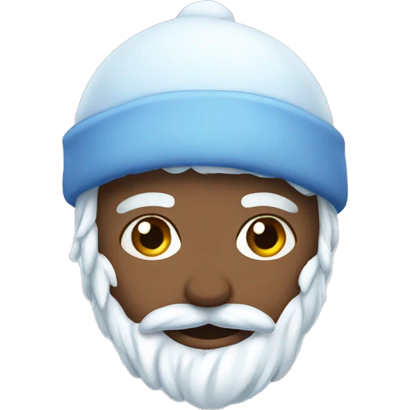 Snow emoji