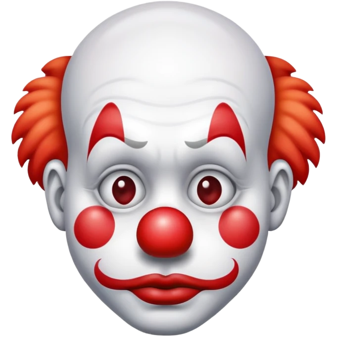 Tragic clown  emoji