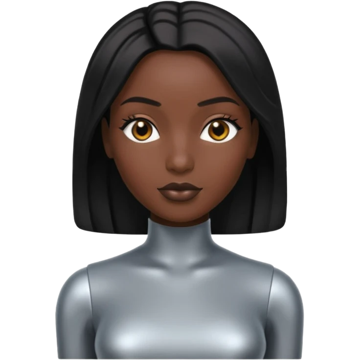 African American Android emoji