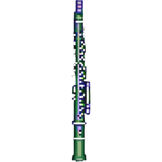 clarinet with mouthpiece emoji