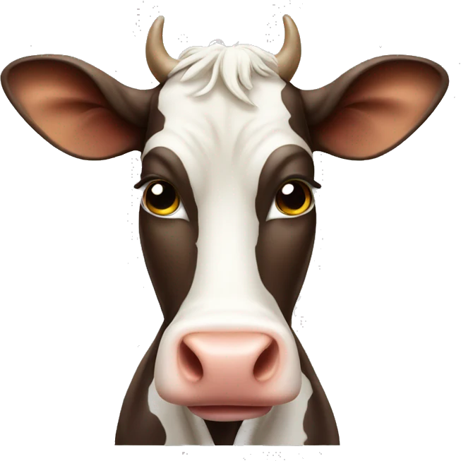 Cow emoji