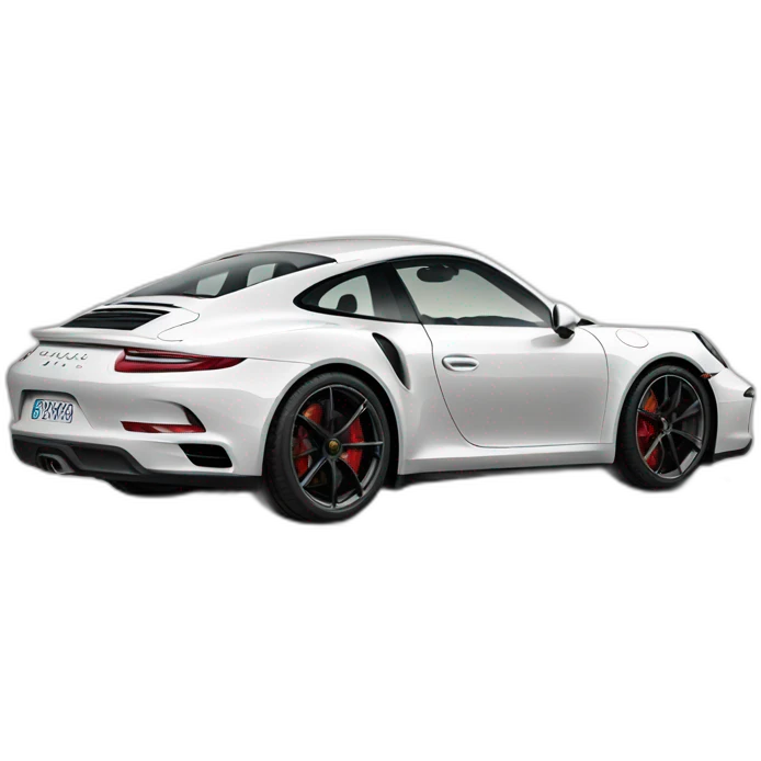 Porsche 911 3gts emoji