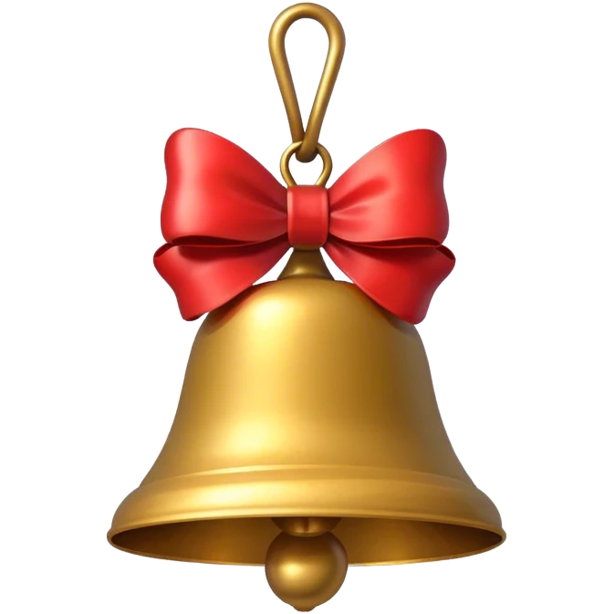 bell with a bow  emoji