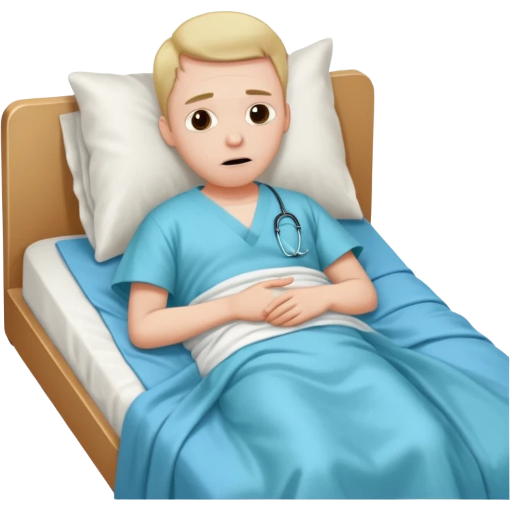 homme malade emoji