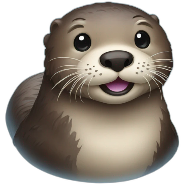 Sea otter emoji