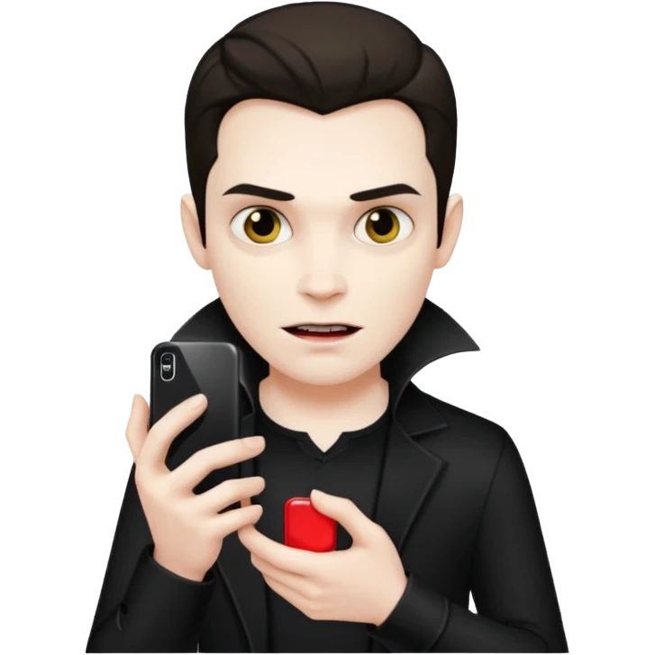 Vampiro iphone emoji
