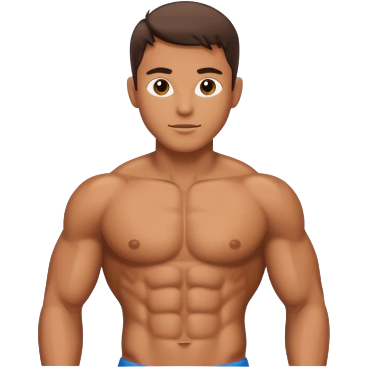 6 pack abs emoji