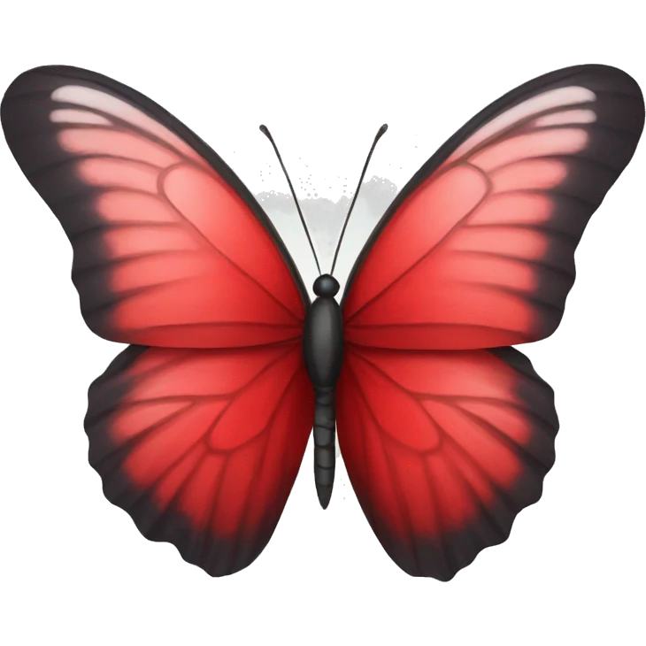 Red butterfly emoji
