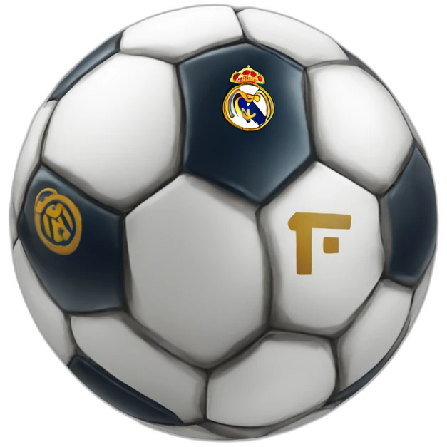 Real Madrid logo football club emoji