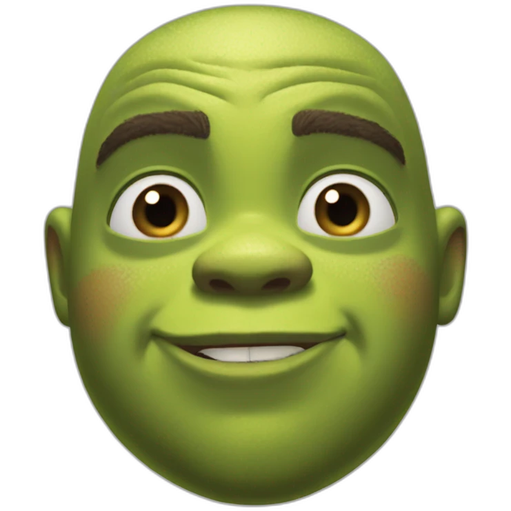 Shrek like miles morales emoji