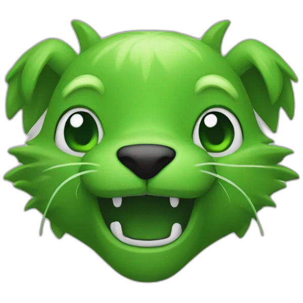green 🦊 emoji