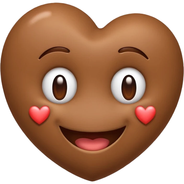 heart smile emoji. use 3 poops instead hearts emoji