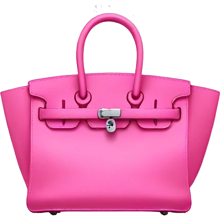 Pink birkin emoji