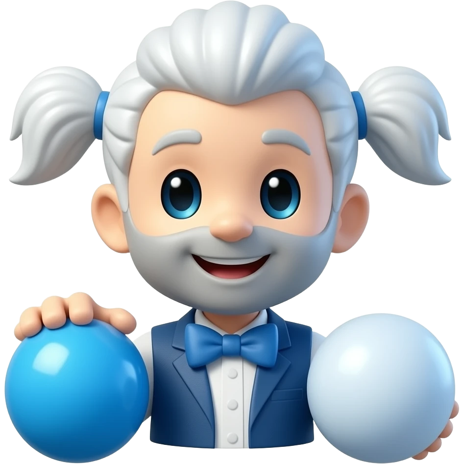 Dick with blue balls emoji