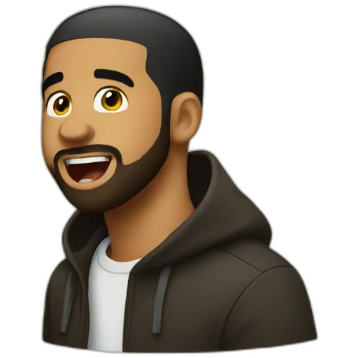 drake singing emoji