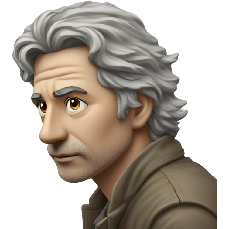 Single man on an island  emoji