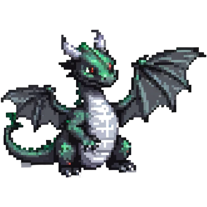 dragon with tiny wings emoji