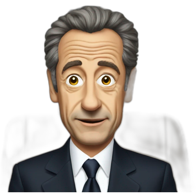 Sarkozy in the car emoji