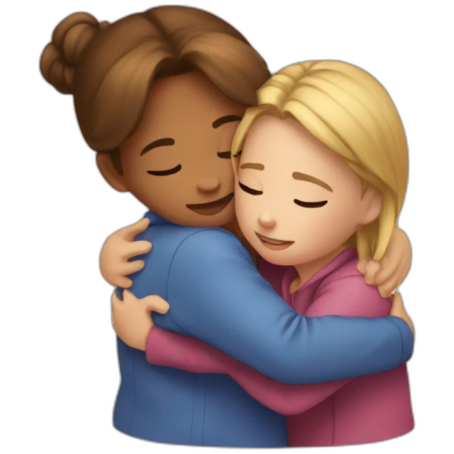 Girls Hug emoji