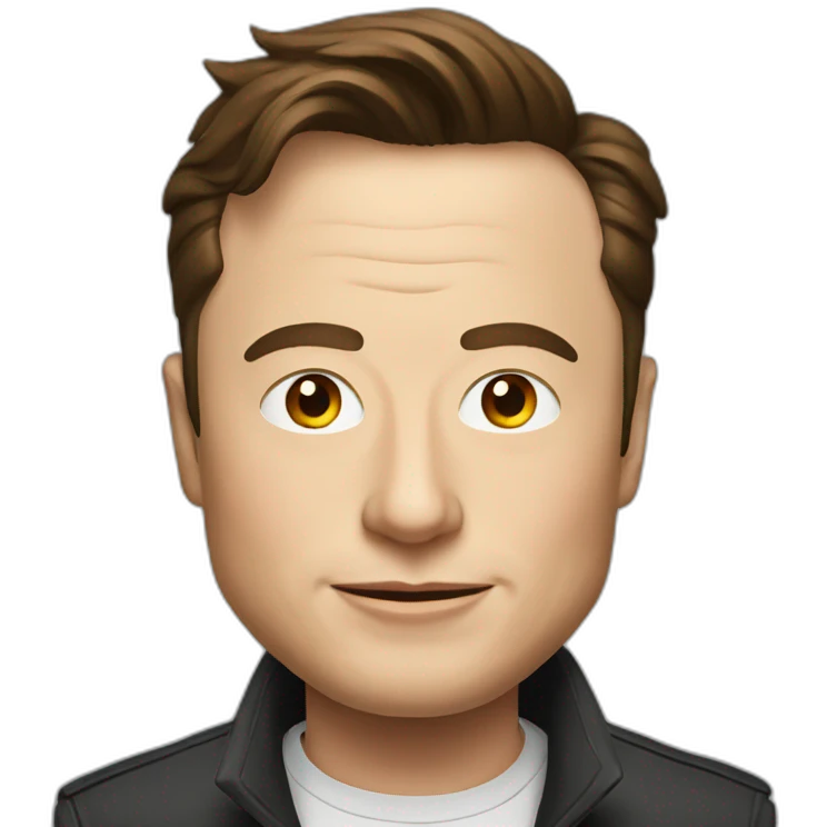 Elon Musk emoji