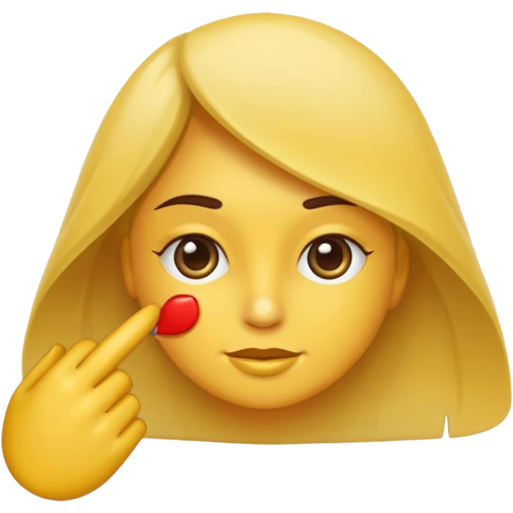 Емодзі малина, рожевого кольору emoji