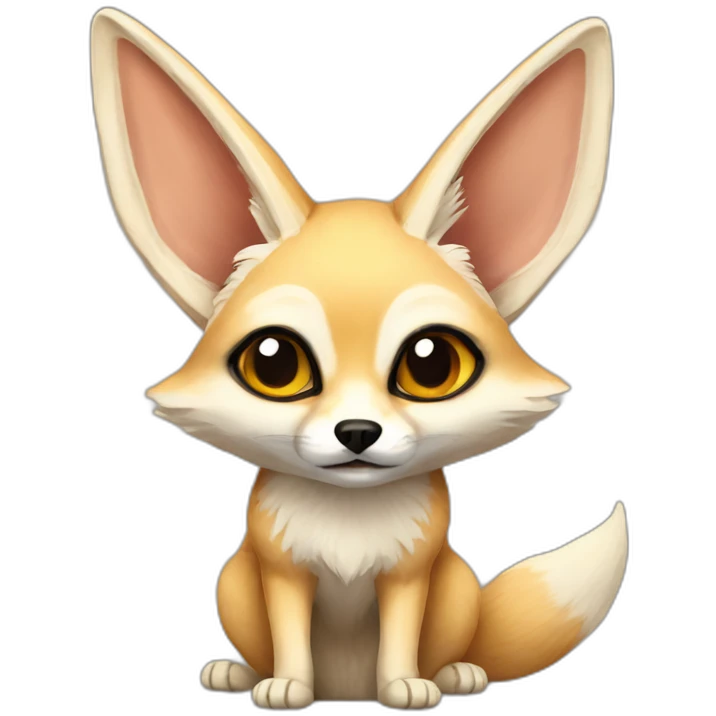 Fennec fox emoji
