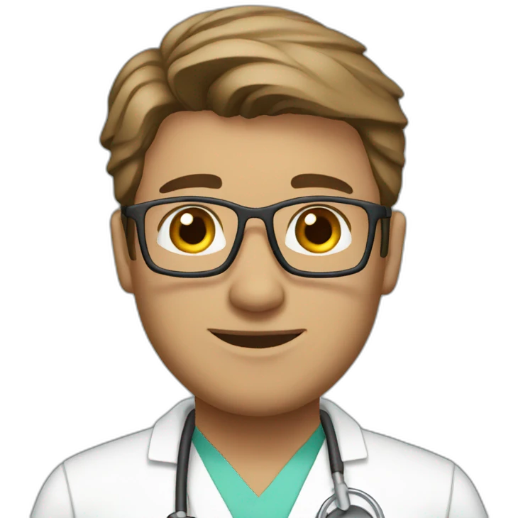 Surgical technician male emoji
