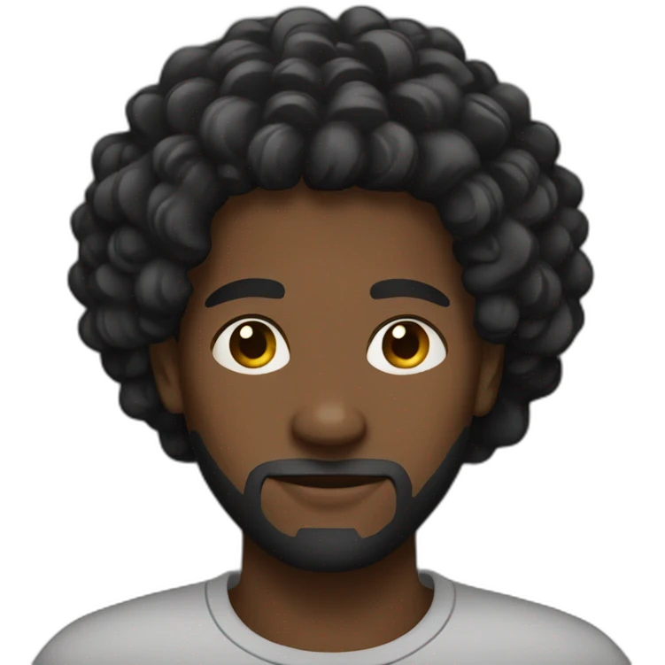 black man-locks emoji