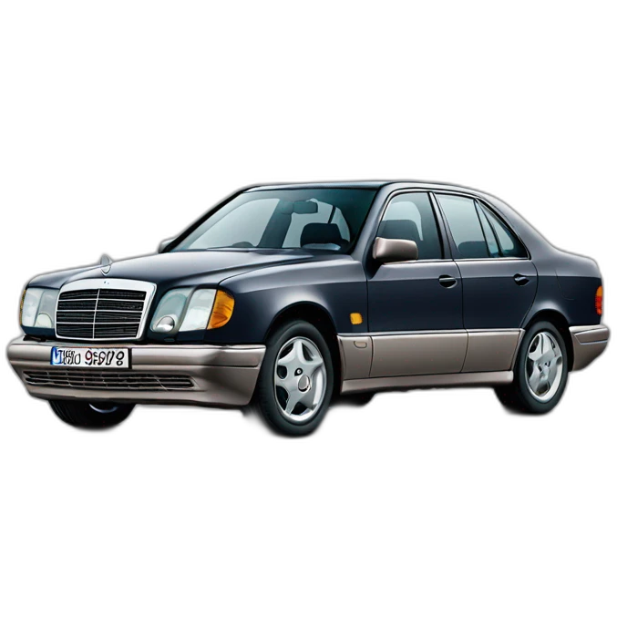 Mercedes e class from 1997 emoji