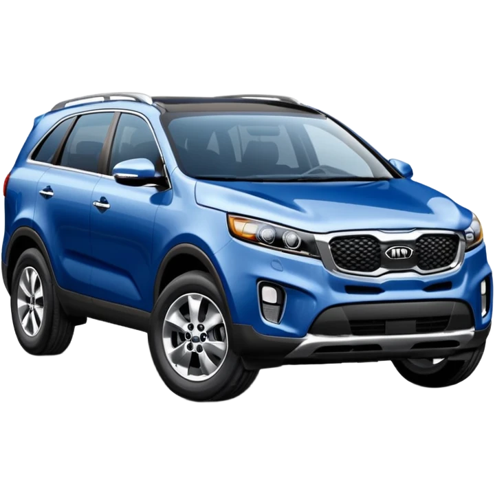 KIA Sorento 2002 год синий цвет emoji