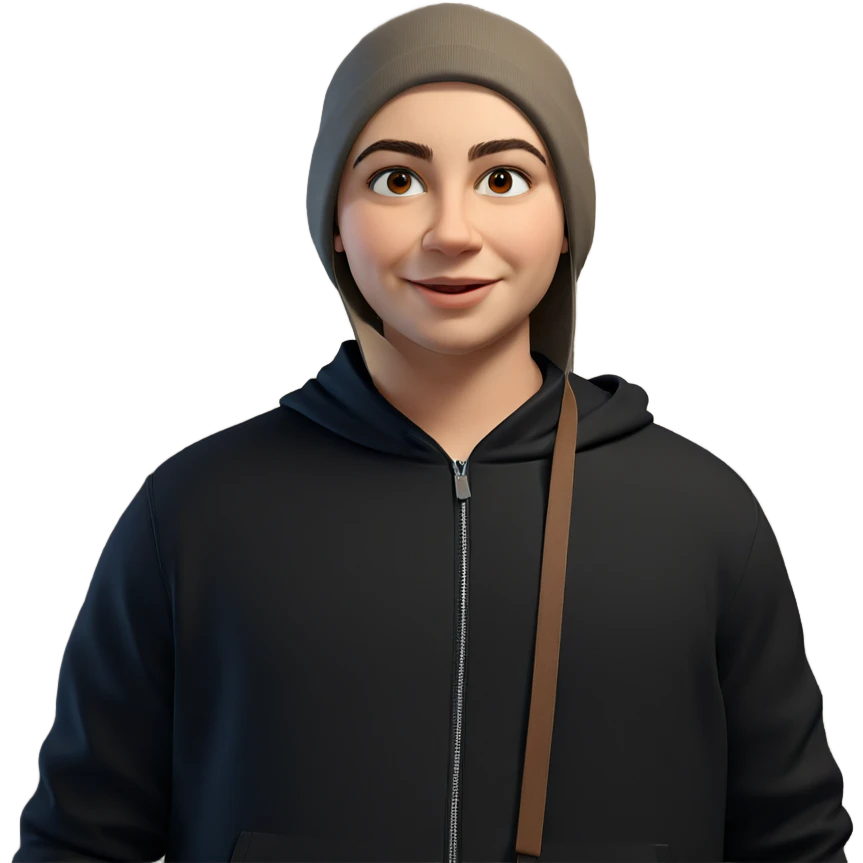 smiling boy in a hat emoji
