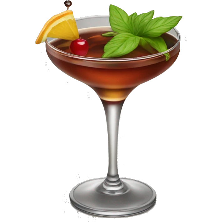 Manhattan coctail emoji