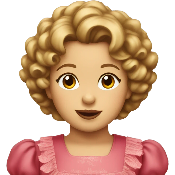 Shirley temple emoji emoji