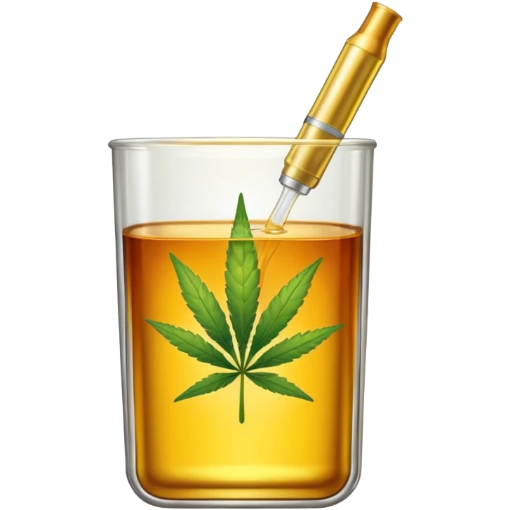 A weed cartridge emoji
